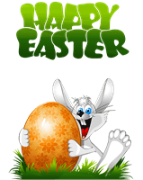 happy easter greeting